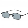 Personality square sunglasses men and women trendy street shooting sunglasses sunglasses ocean sheet metal frame glasses S8004
