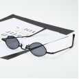 Tide retro small frame sunglasses female personality hip-hop sunglasses male round face sunglasses S8078