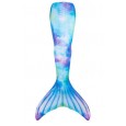 Single mermaid tail adult female swimsuit parent-child children swimsuit can be equipped with flippers