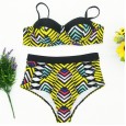 New bikini high waist fat woman XL swimsuit hollow