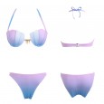 New swimsuit sexy swimsuit sexy 4 gradient shell bikini swimsuit