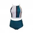 New high waist bikini female seaside supplies with small pocket split