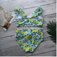 New bikini swimsuit fruit print swimsuit