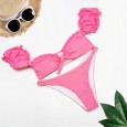 New bikini swimsuit beach supplies solid color women