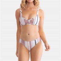 Women's New Bikini Beach Stripe Print