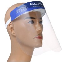 10Pcs Protective Face Shield Mask Anti Splash and Saliva Full Face Shield with Adjustable Band 