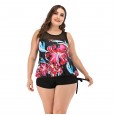 Split increase female swimsuit big cup MM swimsuit was thin 8848