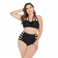 Large size bikini underwire large cup ladies swimsuit swimsuit 6654
