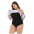 Siamese enlarged ladies swimsuit big cup MM big ruffled swimsuit 8846
