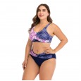 Plus size bikini sexy big cup ladies swimsuit swimwear 8813