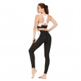 Fitness clothes running print suit yoga clothes tights barbie pants sports bra 047