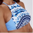 Sexy lace-up bikini swimsuit sports vest was thin swimsuit 9533