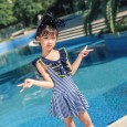 Children's one-piece swimsuit female baby spa skirt swimsuit lace edge cute princess 1013