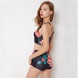 Sexy bikini split female swimsuit high waist swimsuit 9038