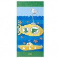 Pure cotton beach towel style active printing sports swimming children's large size adult bath towel 160 * 80