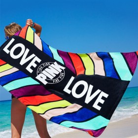 Bath towel simple formaldehyde-free adult swimming beach towel cotton beach towel 70 * 145