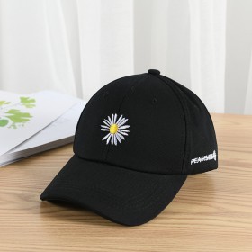 Little Daisy Baseball Cap Hat Female New Male Wild Embroidered Cap