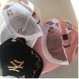 New tide brand baseball cap wild solid color hat small bee casual couple men and women shade cap