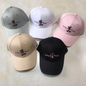New baseball cap Harajuku style cartoon embroidered baseball cap golf duck tongue wild hat