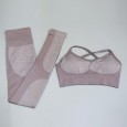 ! Hot-selling quick-drying yoga vest suit professional sports running seamless fitness bra suit female