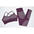 ! Hot-selling quick-drying yoga vest suit professional sports running seamless fitness bra suit female