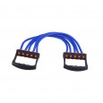 Chest Expander Five Tensioner Pectoral Arm Exercise Tensioner Removable Fitness Chest Expander