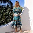 Women's Hot Sale Bohemian Print New Dress Beach Skirt