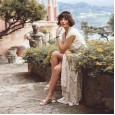 Women's Bohemian Ruffled Floral V-Neck Dress