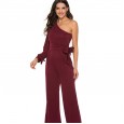 New product hot sale women's sexy exposed lace jumpsuit tide