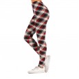 Hot selling new women's check printed casual pants slim slimming pants women tide