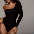 Spring and summer women's long-sleeved women's bodysuits slim bodysuits