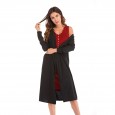 Spring women's body slimming irregular long-sleeved long-sleeved cardigan jacket women