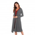 Spring women's body slimming irregular long-sleeved long-sleeved cardigan jacket women