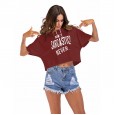 Summer women's casual loose hooded sweater women's new hooded short-sleeved t-shirt