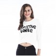 Fashionable Women's Round Neck Turtleneck Loose Short Short Sleeve T-shirt