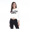 Fashionable Women's Round Neck Turtleneck Loose Short Short Sleeve T-shirt
