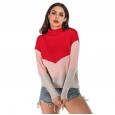 Autumn and winter sweater women's round neck pullover new sweater women