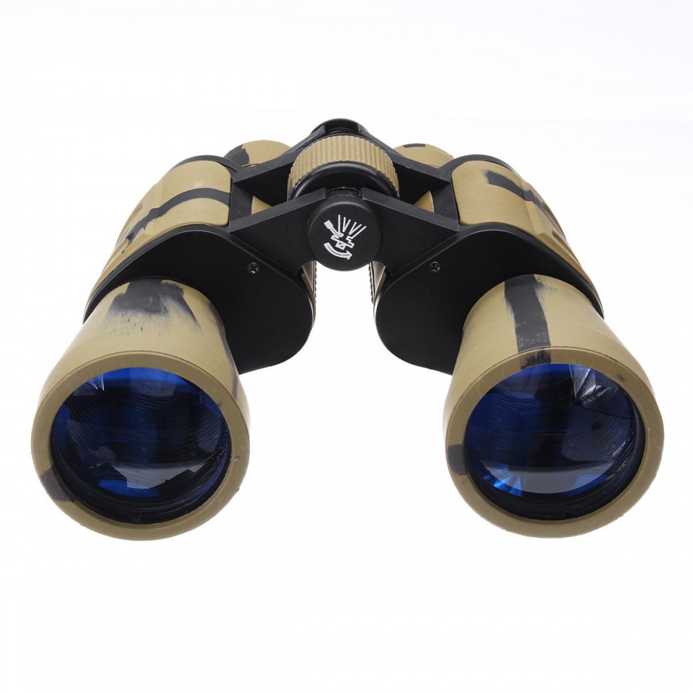 x50 Outdoor Tactical Binoculars HD BAK4 Optic Day Night Vision Telescope Camping Hiking Travel