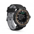 [SPO2 Monitor] BlitzWolf® BW-AT1 Full Screen Touch Dymanic UI Display Heart Rate Blood Pressure Oxygen Monitor Weather Push Smart Watch - Black 
