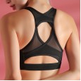 New sports mesh splicing beautiful back bra running training gathering stereotypes sports training sports underwear