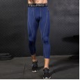 Men's PRO shorts fitness running training tights quick-drying perspiration breathable elastic 7-point pants 1051