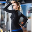 Women's tight PRO sports fitness yoga training long-sleeved T-shirt moisture wicking long-sleeved shirt clothes 39