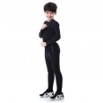 Children's clothing boys and girls tight PRO sports fitness training running long-sleeved clothes stretch quick-drying shorts trousers
