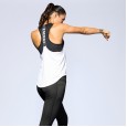 Women's Sports Vest Fitness Yoga Running T-shaped Back Hollow Sling Quick-drying Loose Vest
