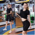 Women's PRO Tight Training Shorts Sports Fitness Yoga Quick-drying Pants 04