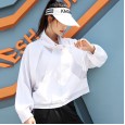 New mesh sportswear female long sleeve sports jacket yoga long sleeve version outdoor fitness