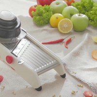 Stainless steel multi-function vegetable cutter press type hand-drawn potato radish slice shredder
