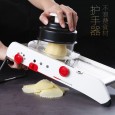 Stainless steel multi-function vegetable cutter press type hand-drawn potato radish slice shredder