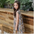 Girls' dresses, summer new children's chiffon skirts, big children's vests, A-line skirts, Mori family and children's clothing