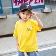 Boys short-sleeved T-shirt summer new children's printed tops cotton boys tops big boy tide